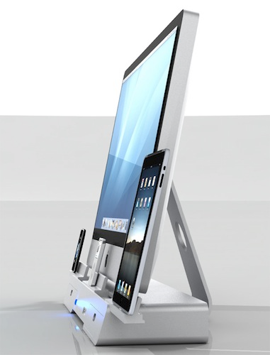 Illustration for article titled Neat Freaks Will Lust for This All-In-One Concept Dock
